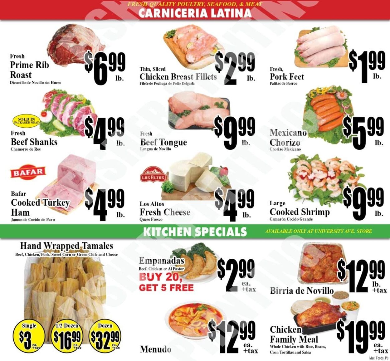 Weekly ad Maxi Foods 12/17/2025 - 12/23/2025