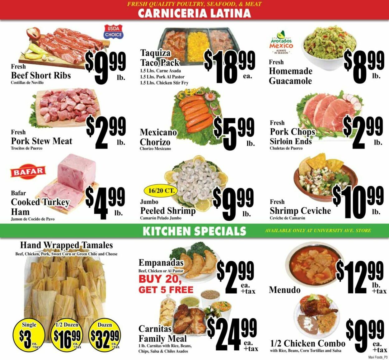 Weekly ad Maxi Foods 06/04/2025 - 06/10/2025
