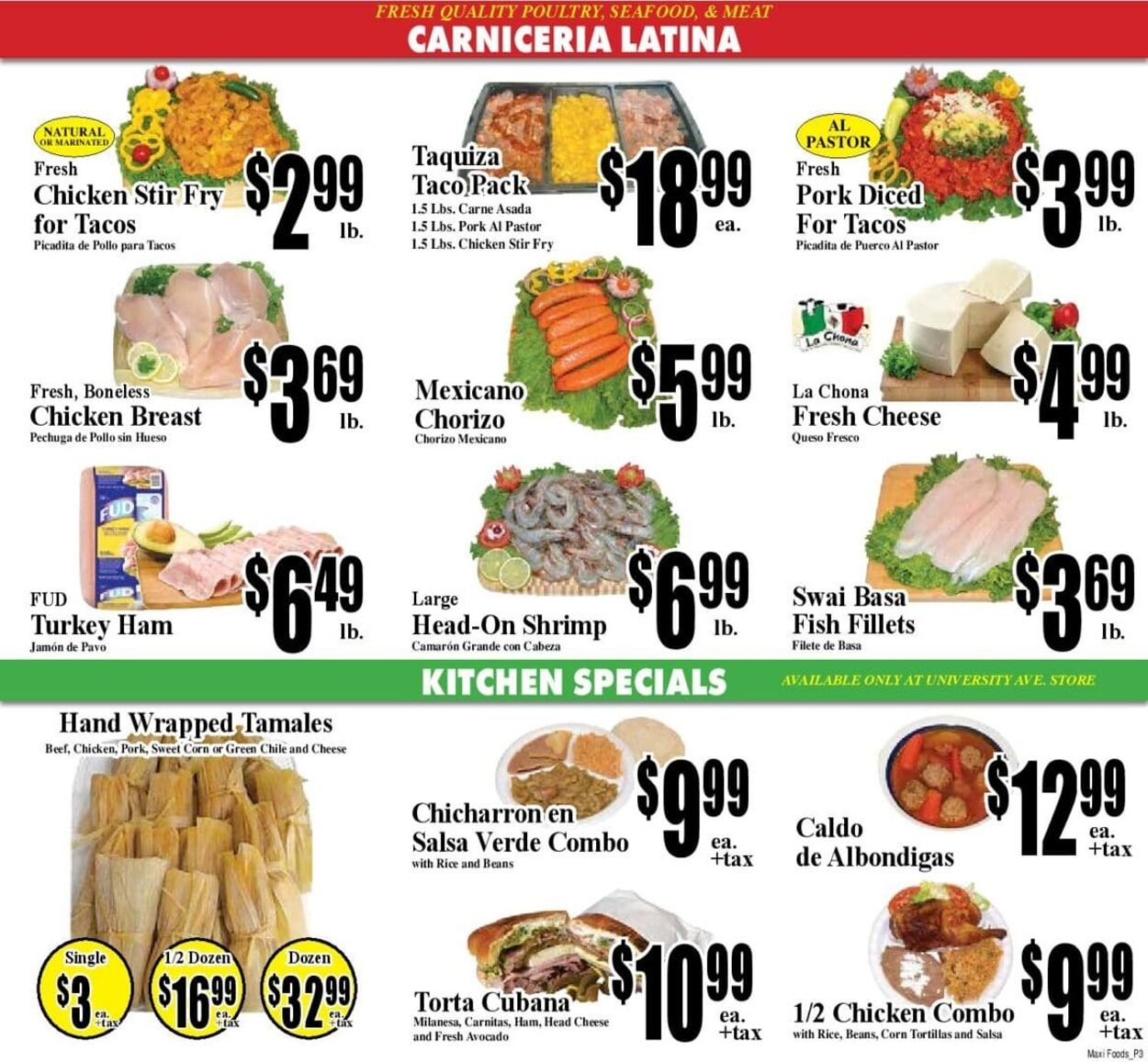 Weekly ad Maxi Foods 07/16/2025 - 07/22/2025