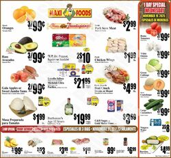 Weekly ad Maxi Foods 12/03/2025 - 12/09/2025