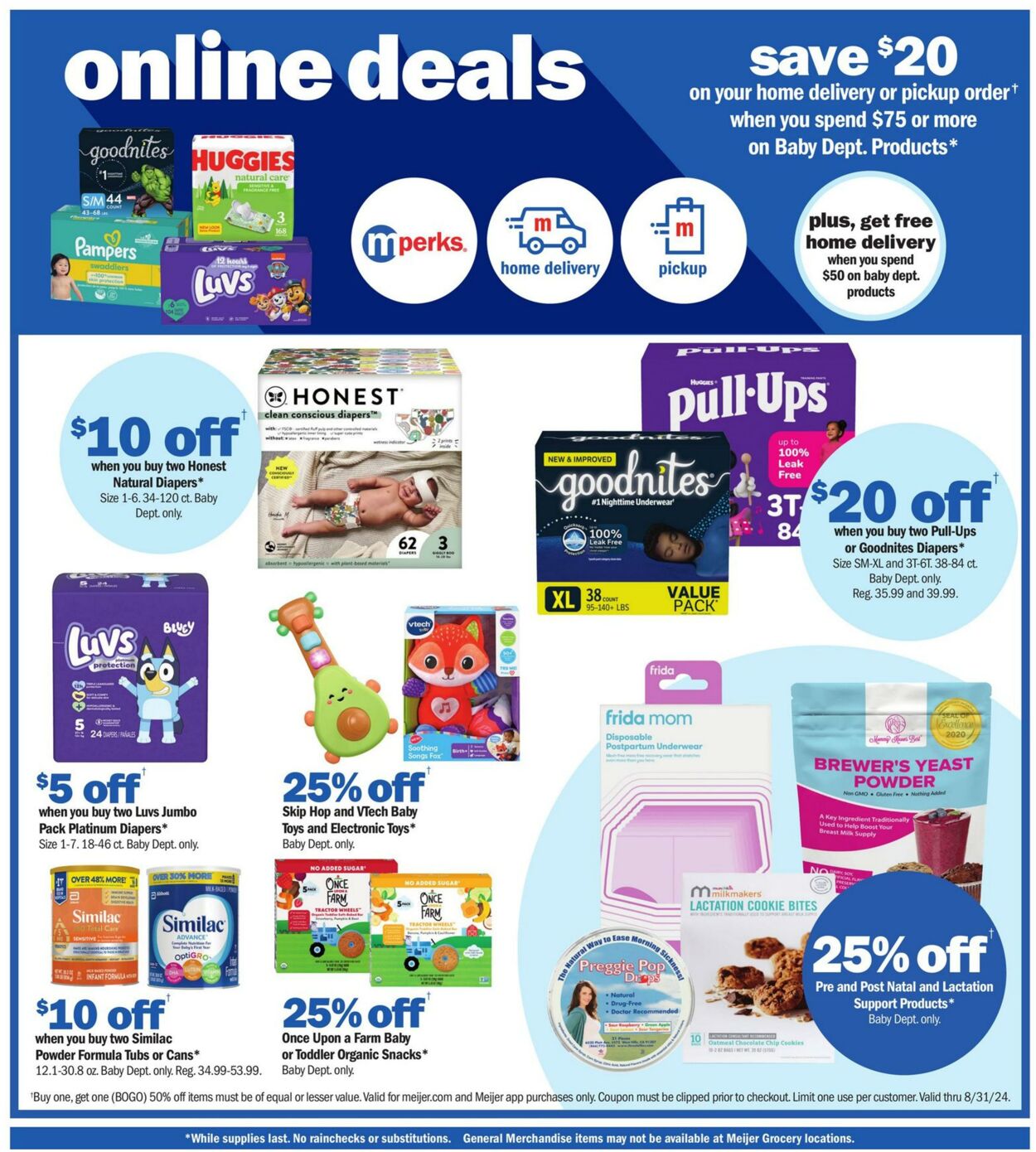 Weekly ad Meijer 08/25/2024 - 08/31/2024