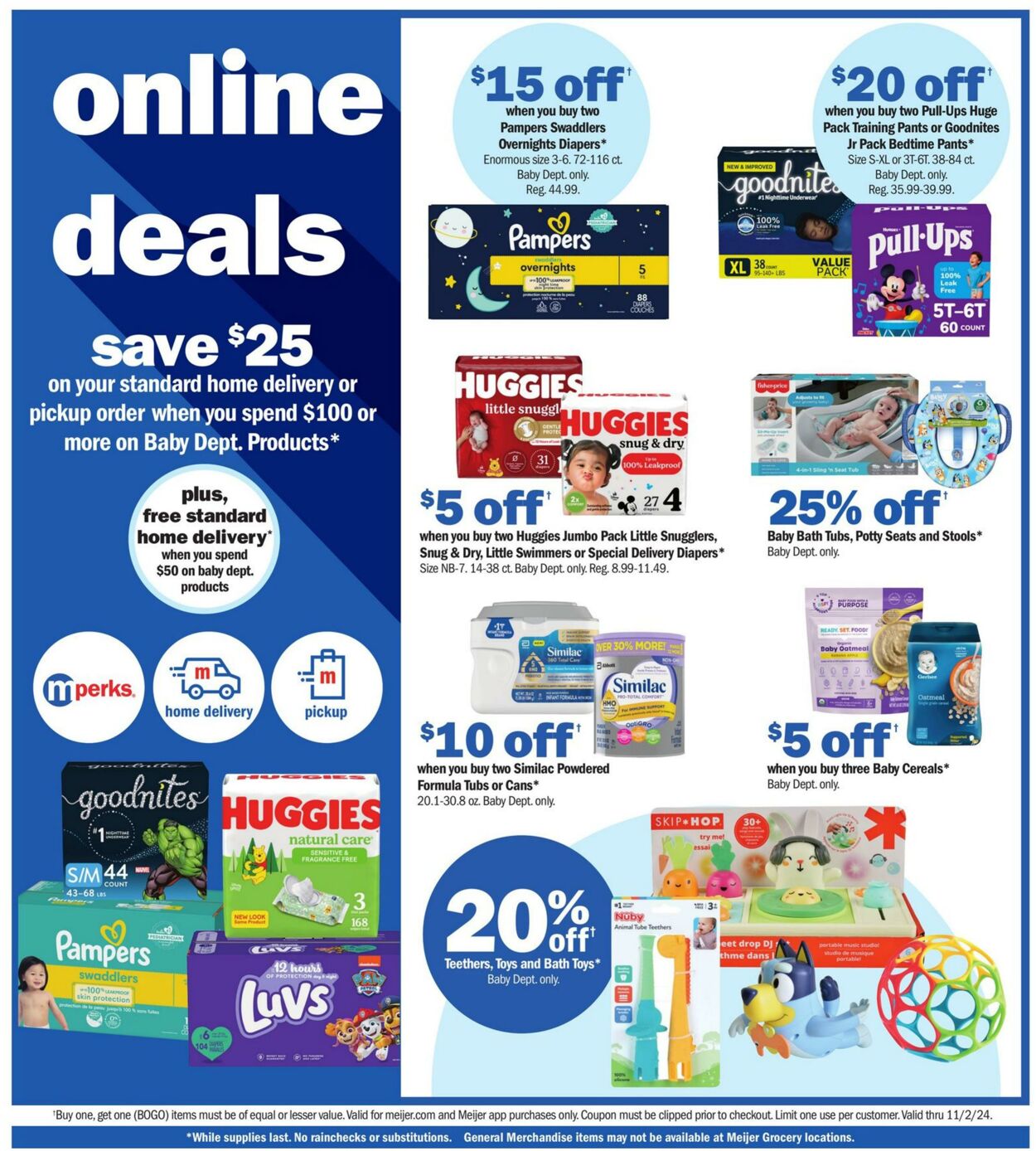 Weekly ad Meijer 10/27/2024 - 11/02/2024