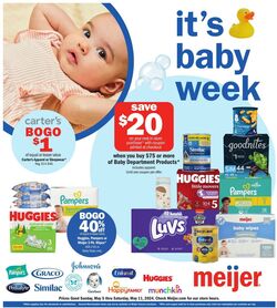 Weekly ad Meijer 05/05/2024 - 05/11/2024