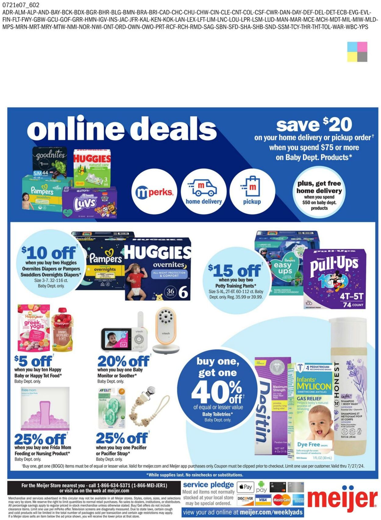 Weekly ad Meijer 07/21/2024 - 07/27/2024