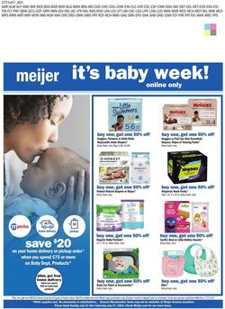 Weekly ad Meijer 07/21/2024 - 07/27/2024