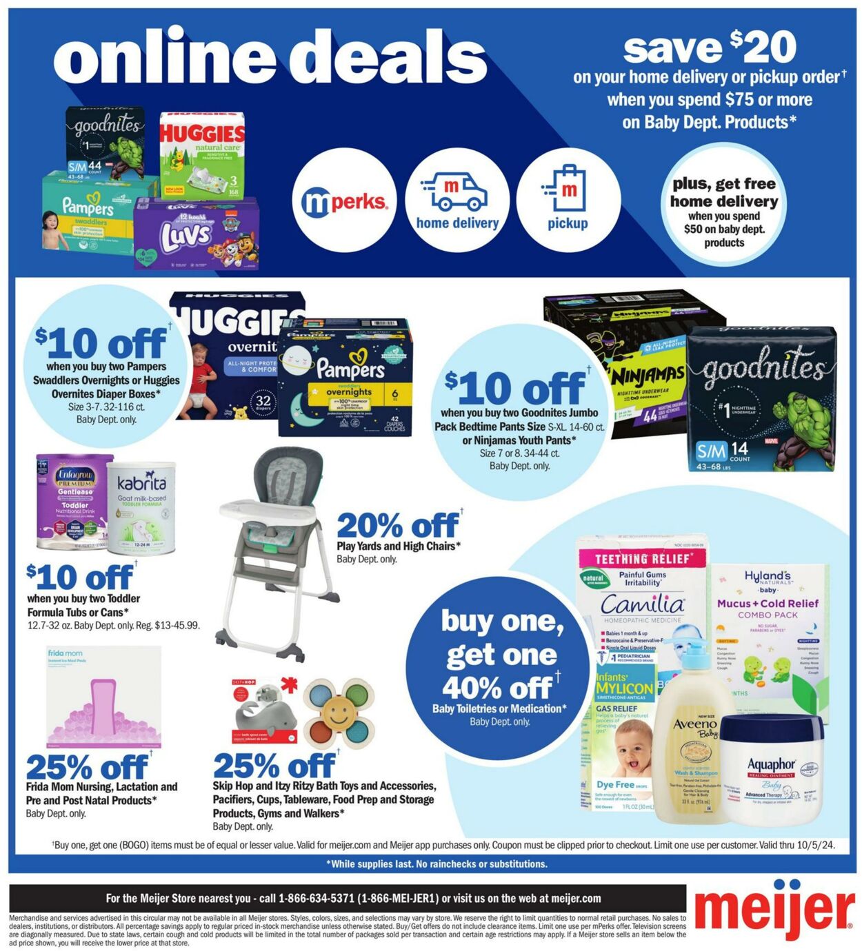 Weekly ad Meijer 09/29/2024 - 10/05/2024