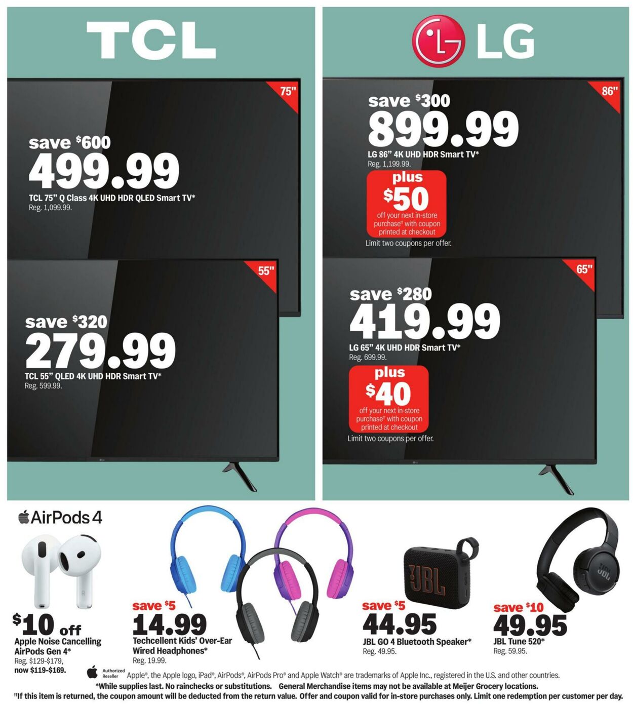 Weekly ad Meijer 08/10/2025 - 08/16/2025