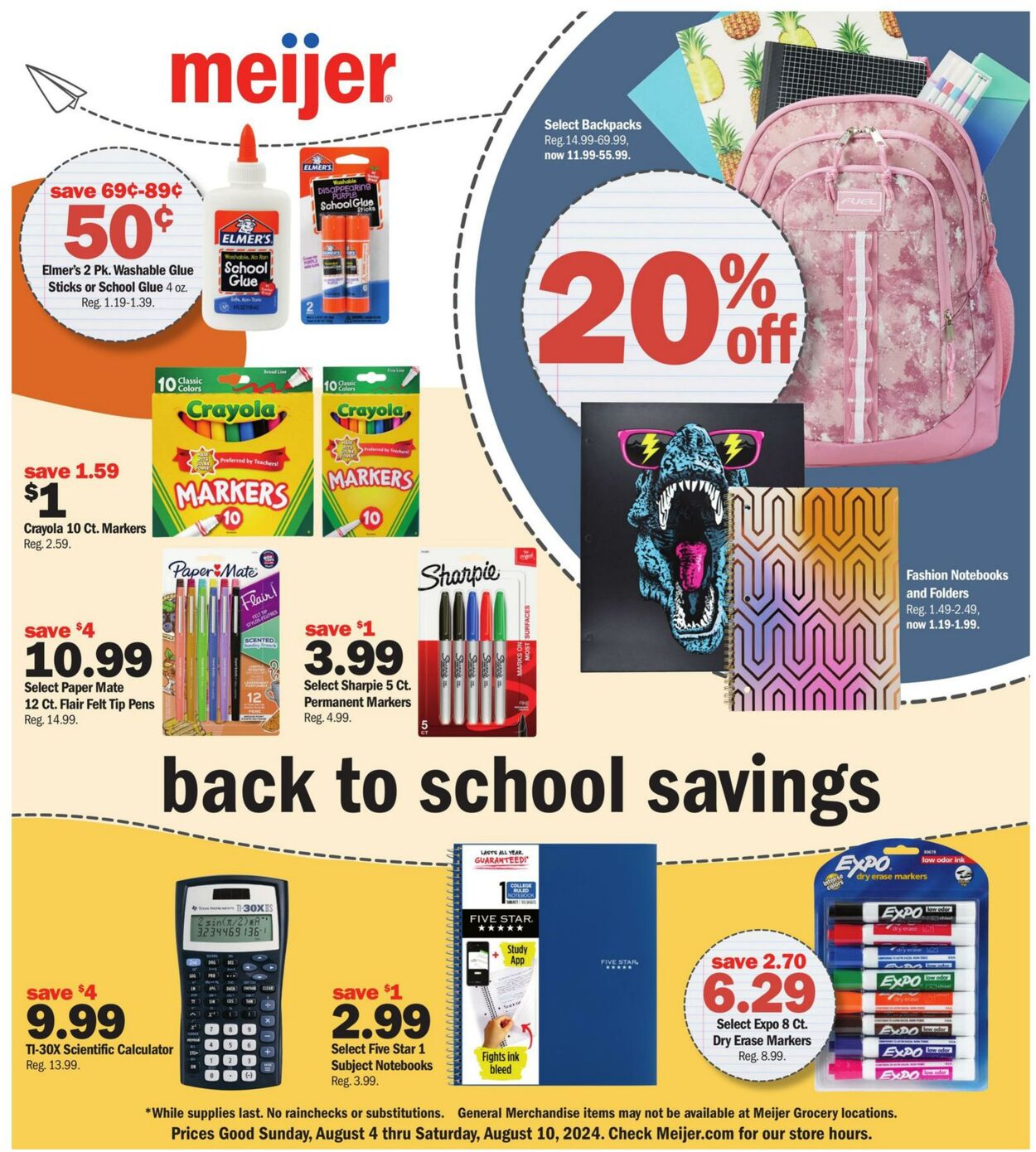 Weekly ad Meijer 08/04/2024 - 08/10/2024