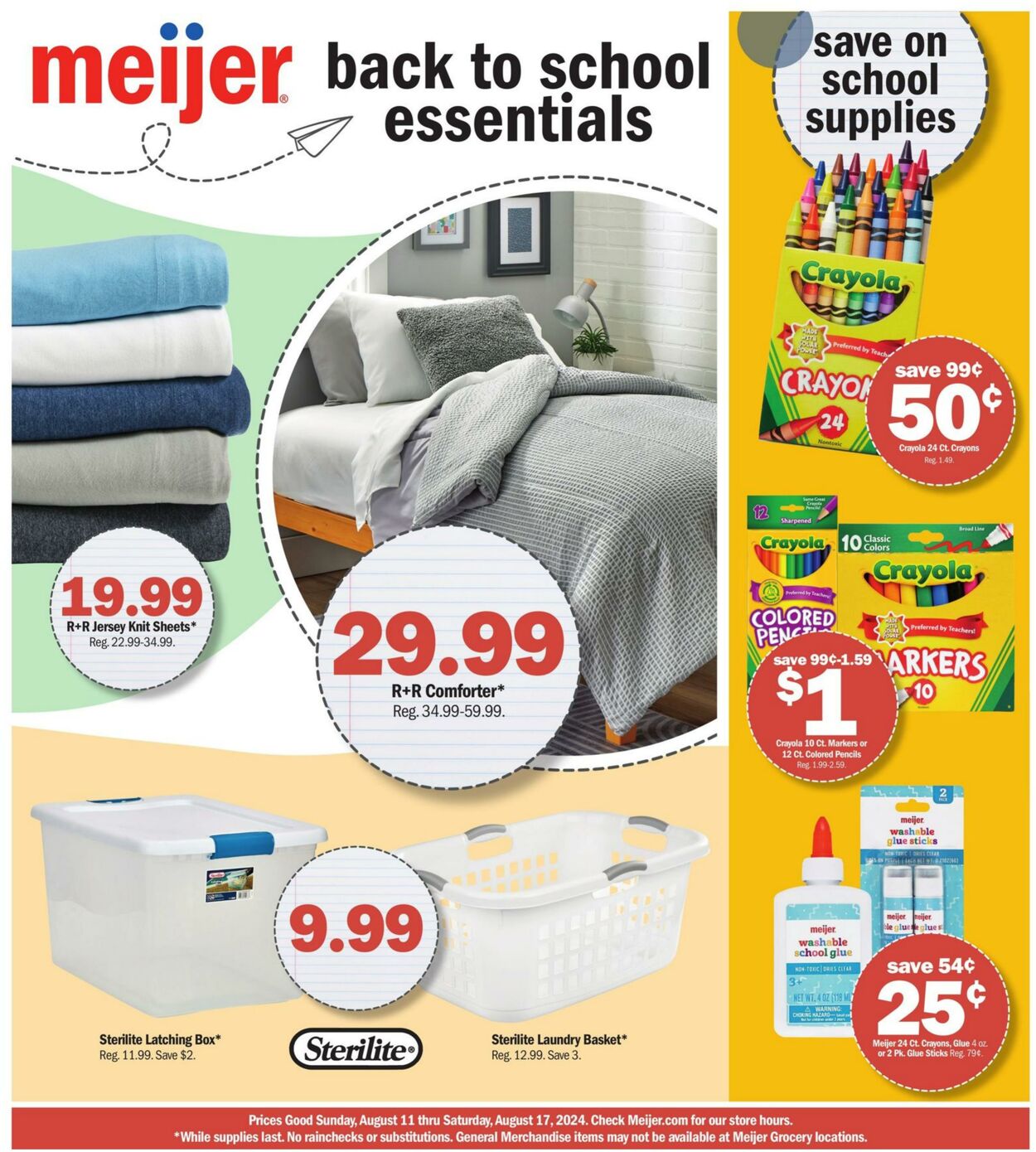 Weekly ad Meijer 08/11/2024 - 08/17/2024