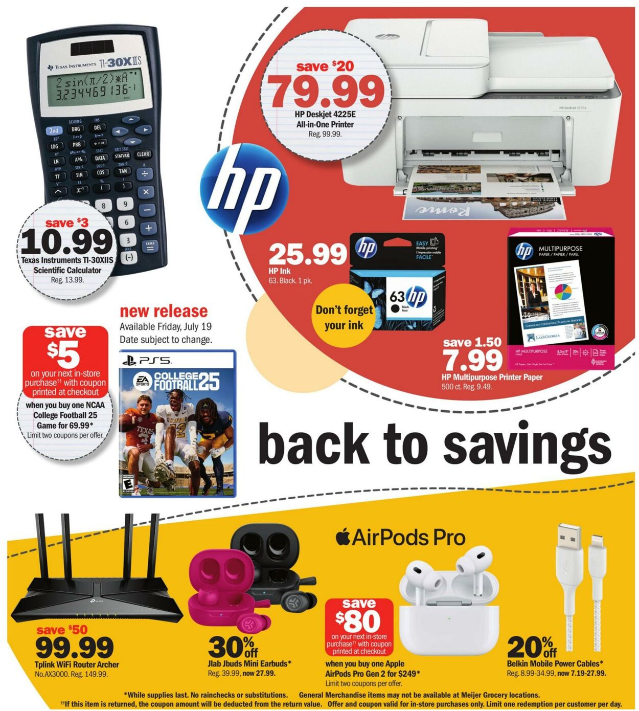 Weekly ad Meijer 07/21/2024 - 07/27/2024