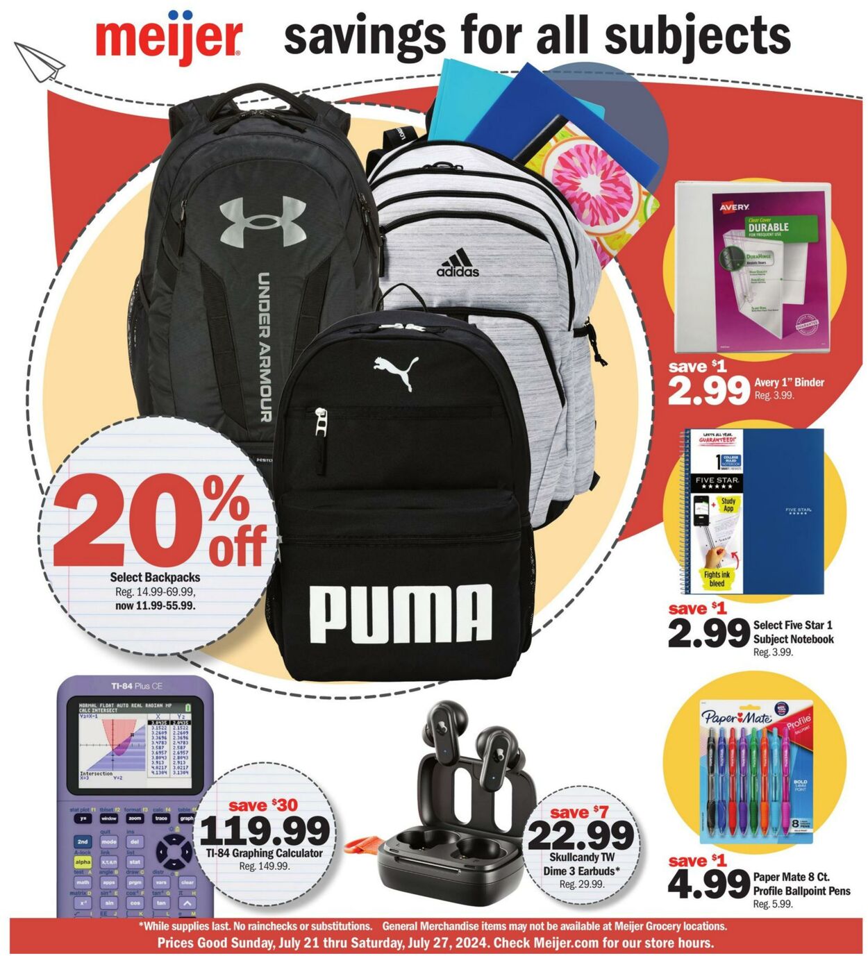 Weekly ad Meijer 07/21/2024 - 07/27/2024