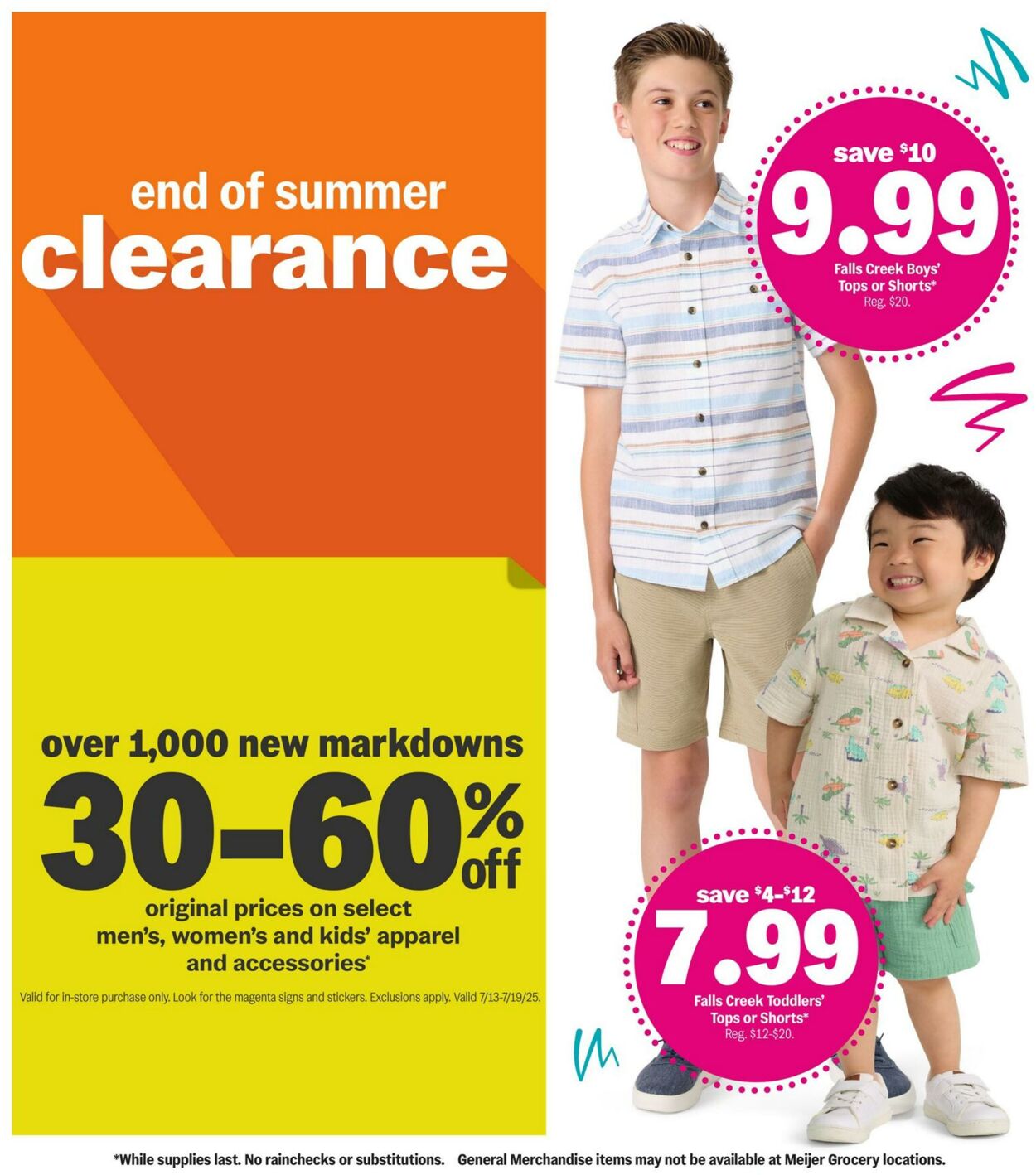Weekly ad Meijer 07/13/2025 - 07/26/2025