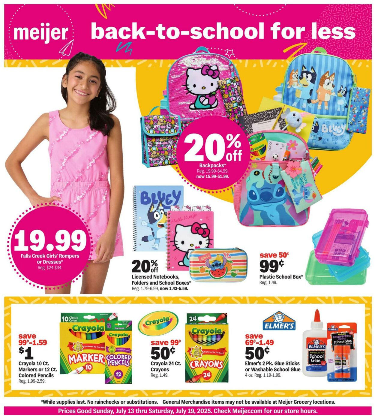 Weekly ad Meijer 07/13/2025 - 07/26/2025