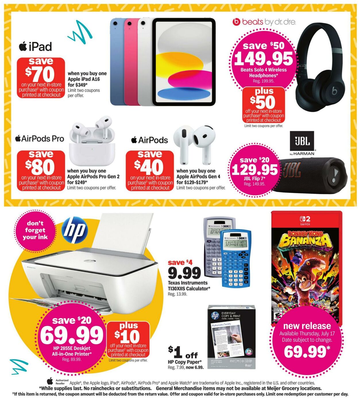 Weekly ad Meijer 07/13/2025 - 07/26/2025
