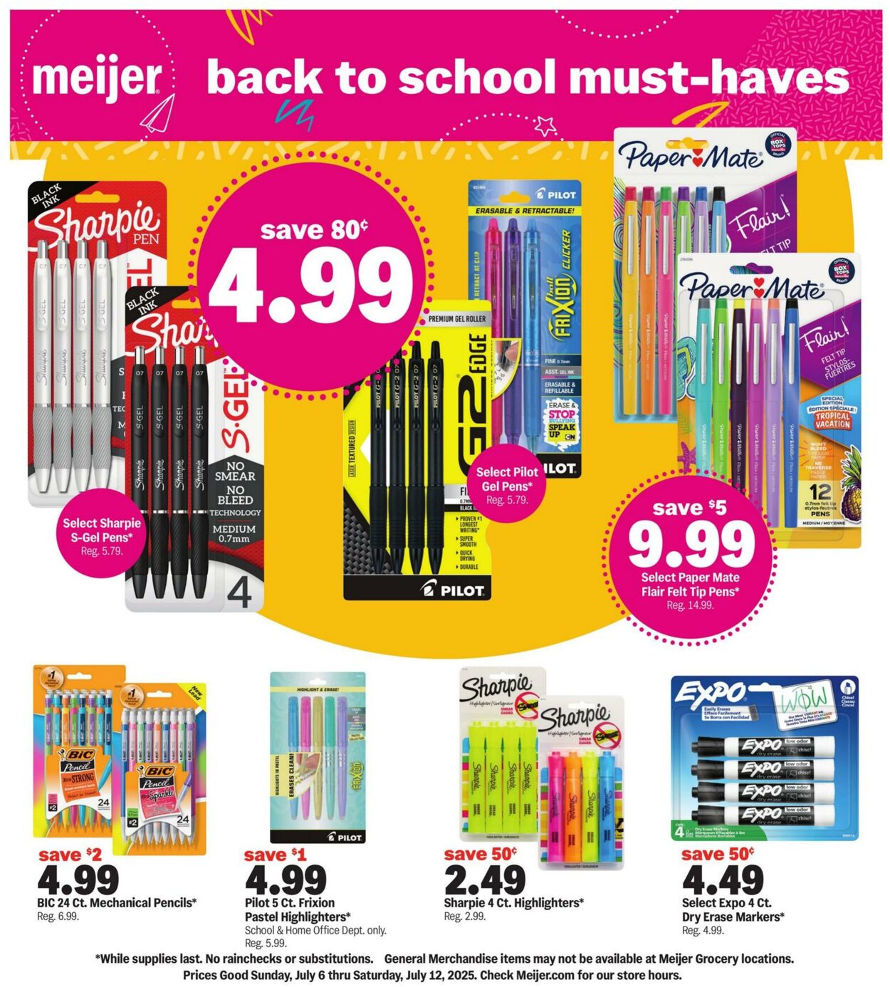 Weekly ad Meijer 07/06/2025 - 07/12/2025