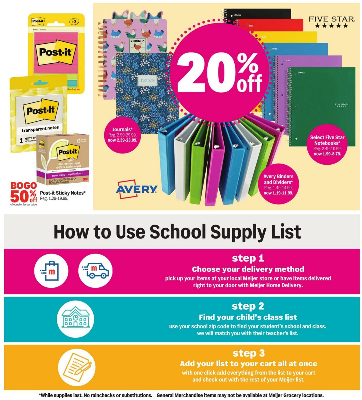 Weekly ad Meijer 07/06/2025 - 07/12/2025