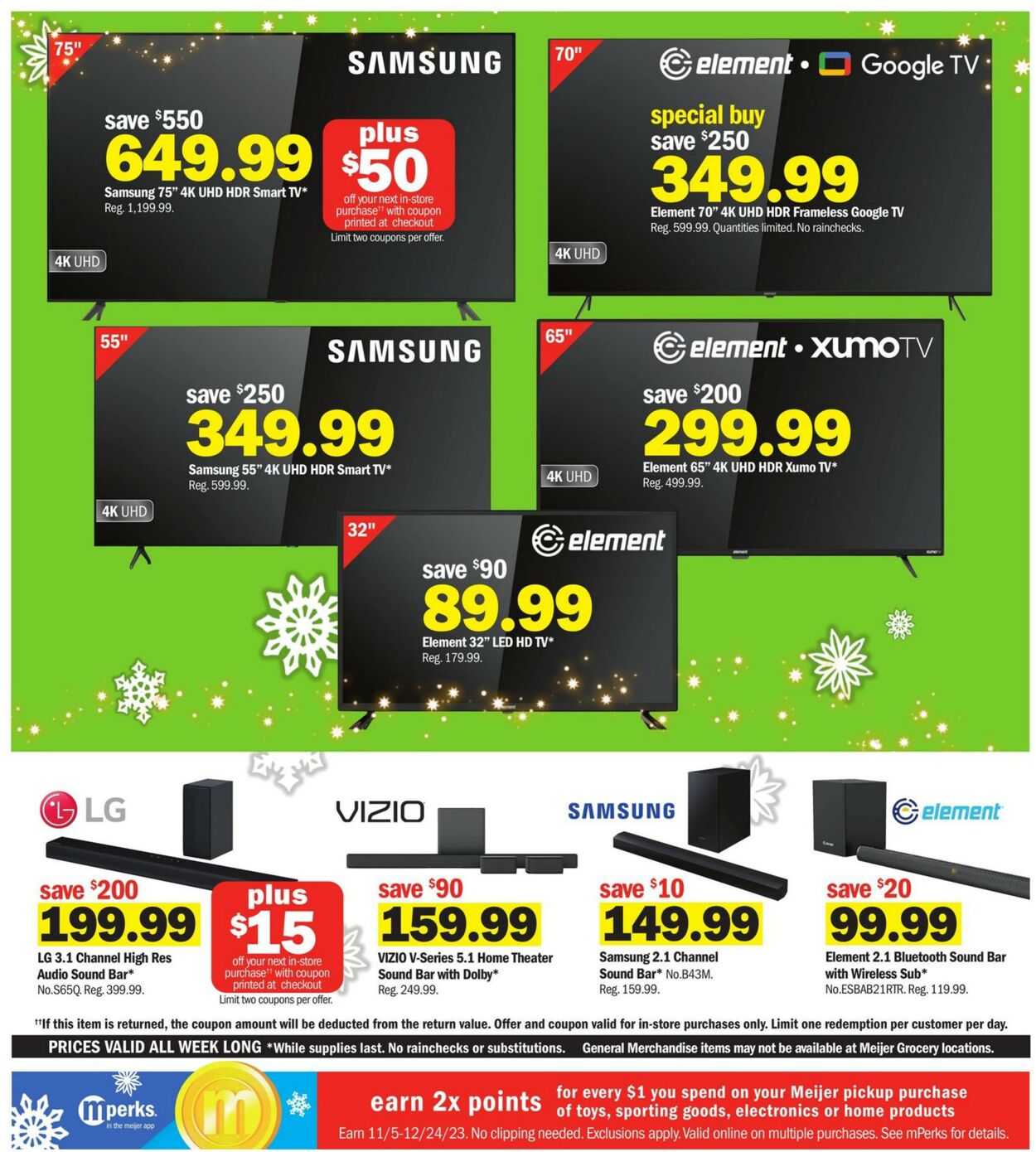 Weekly ad Meijer 11/19/2023 - 11/25/2023