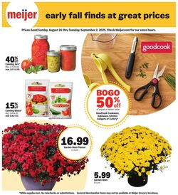 Weekly ad Meijer 08/24/2025 - 08/30/2025