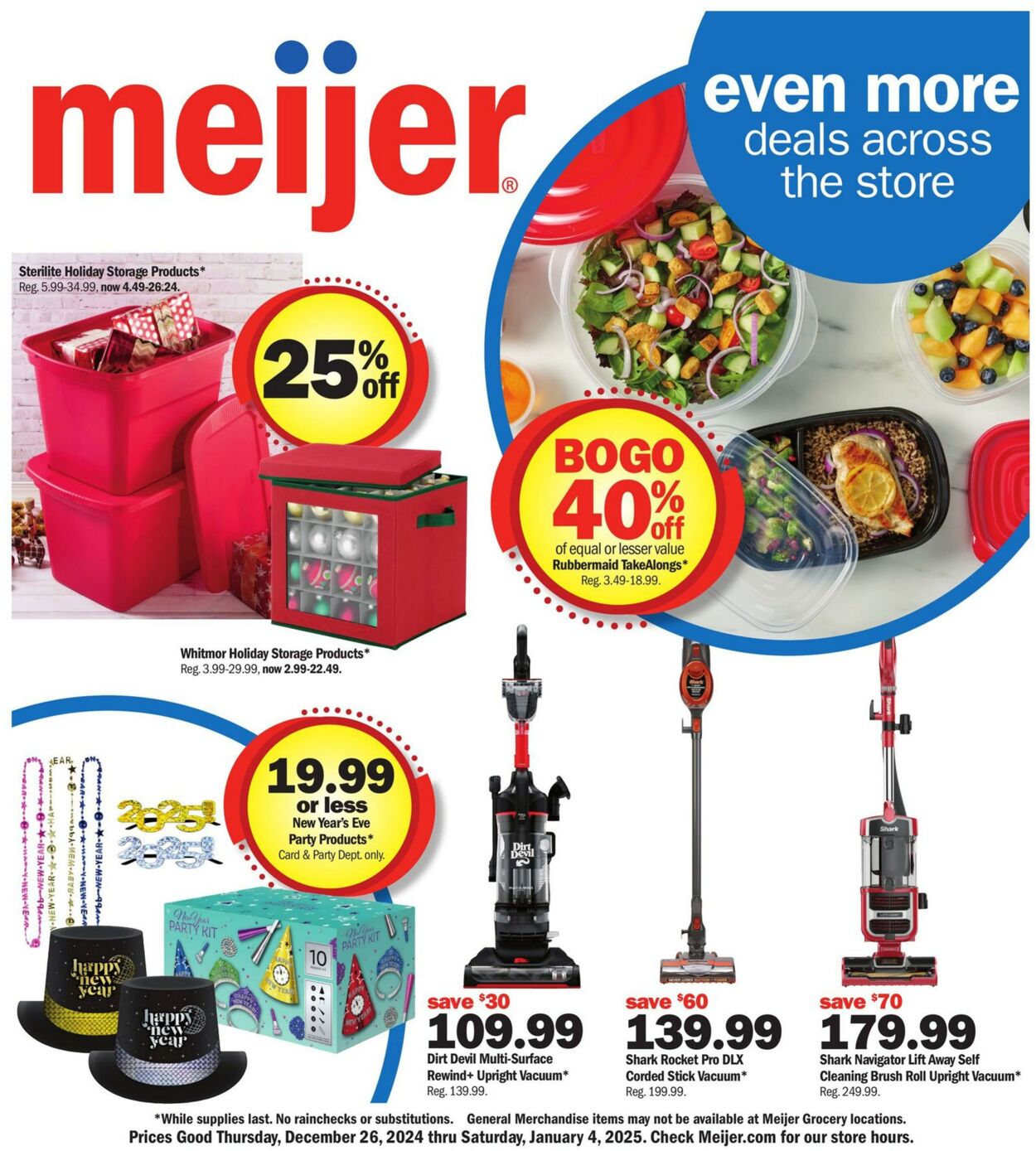 Weekly ad Meijer 12/26/2024 - 01/04/2025