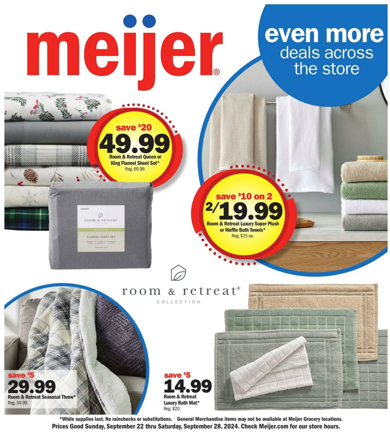 Weekly ad Meijer 09/22/2024 - 09/28/2024