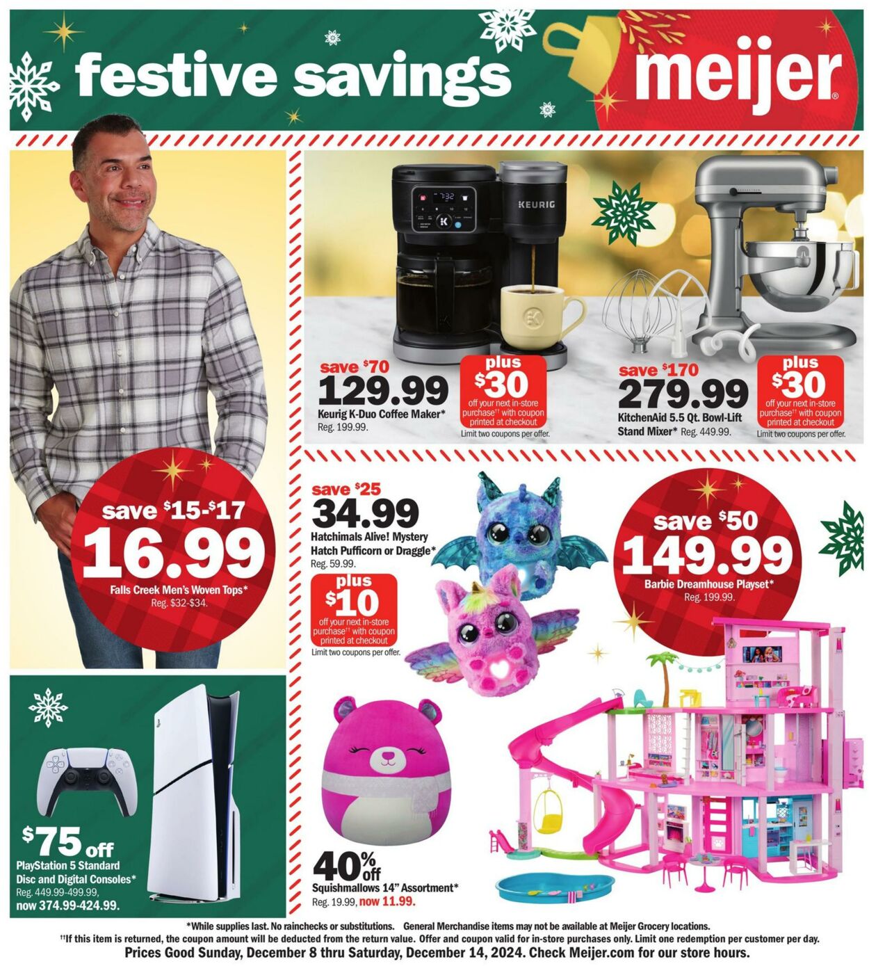 Weekly ad Meijer 12/08/2024 - 12/14/2024