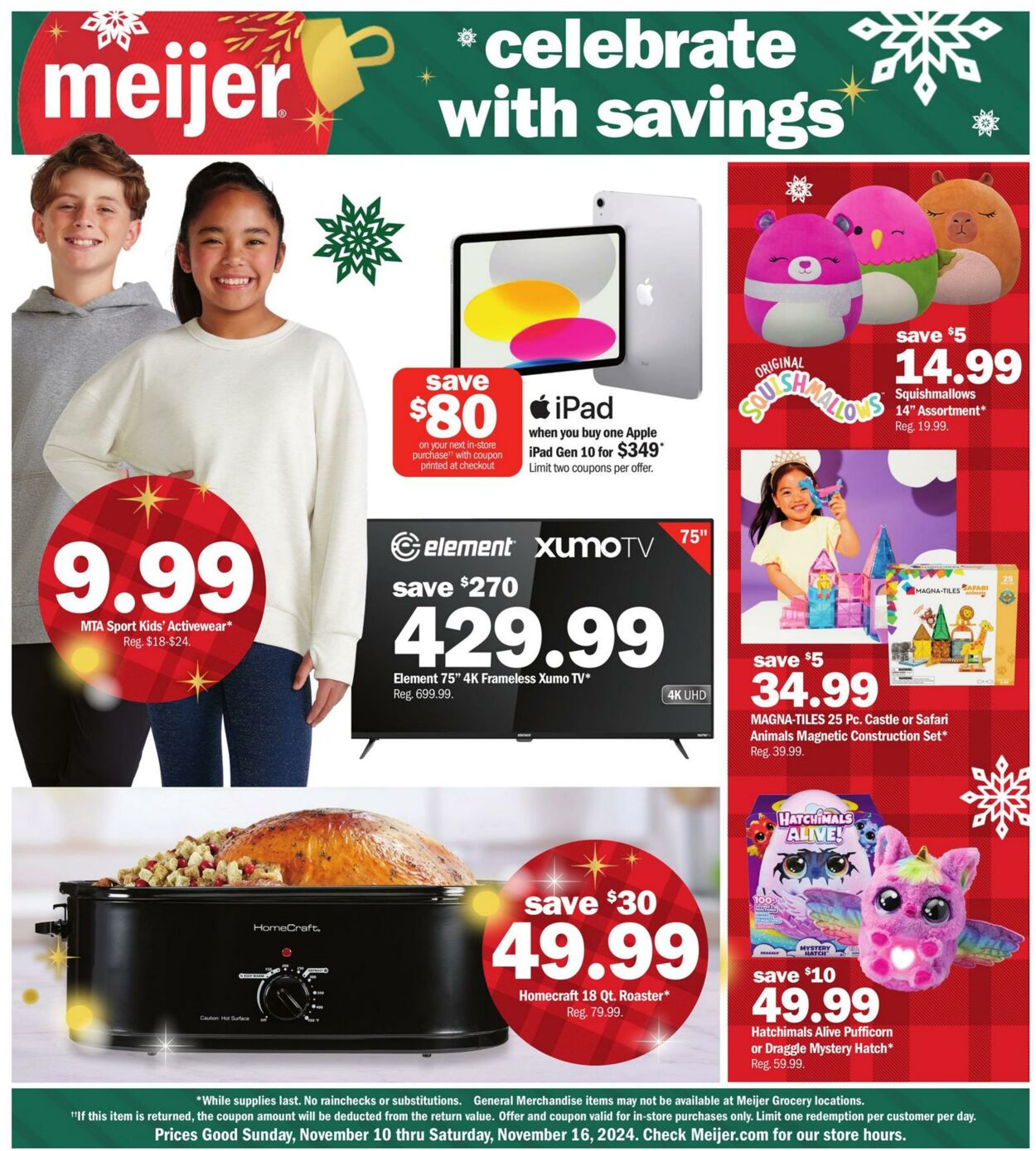 Weekly ad Meijer 11/10/2024 - 11/16/2024