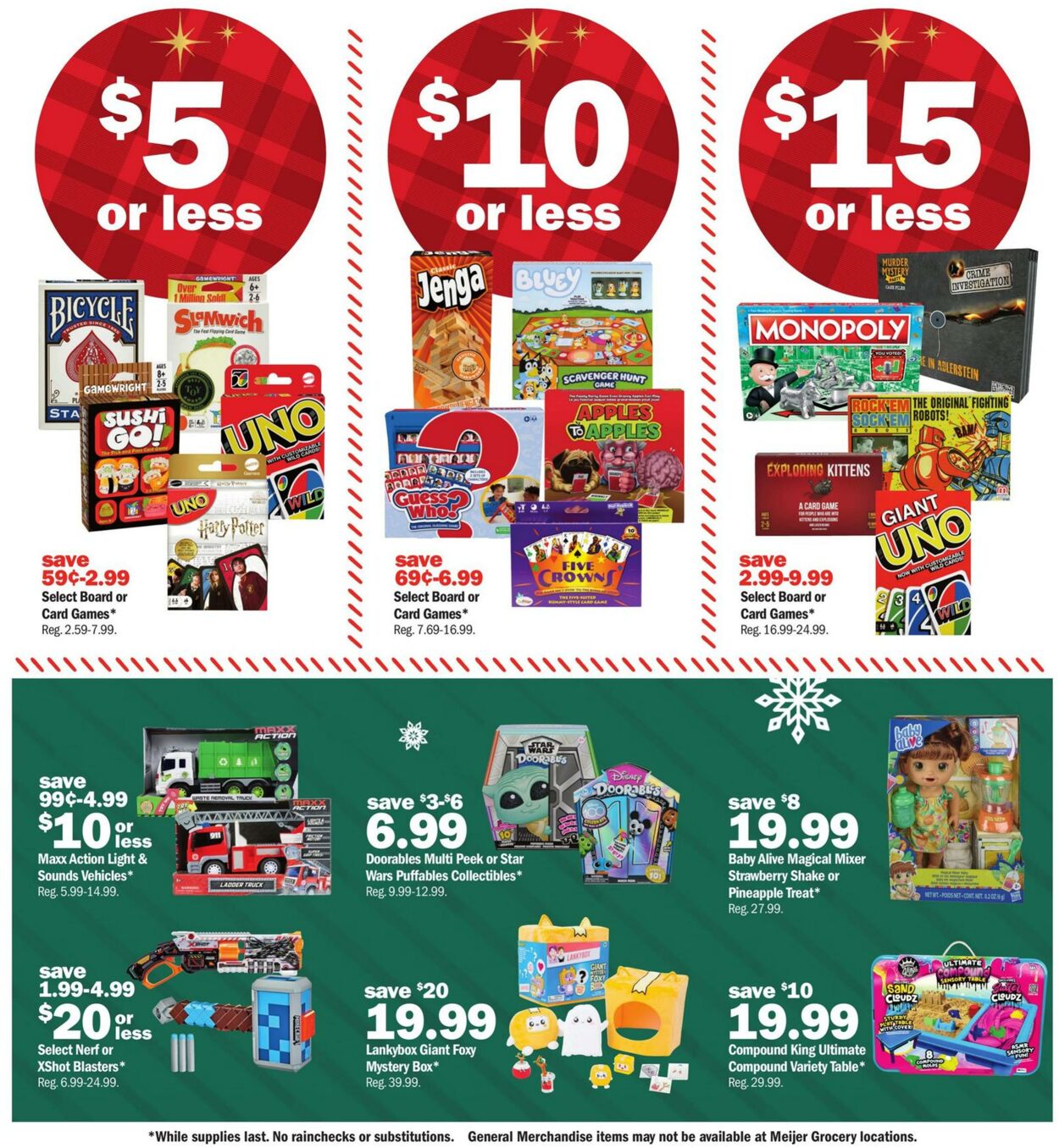 Weekly ad Meijer 12/15/2024 - 12/24/2024