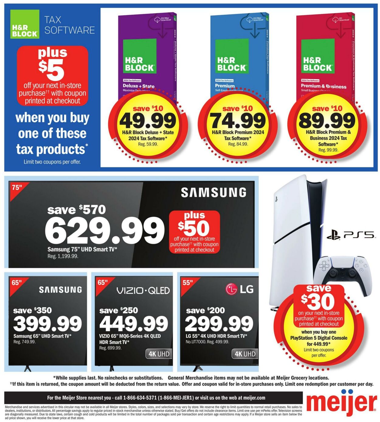 Weekly ad Meijer 01/19/2025 - 01/25/2025