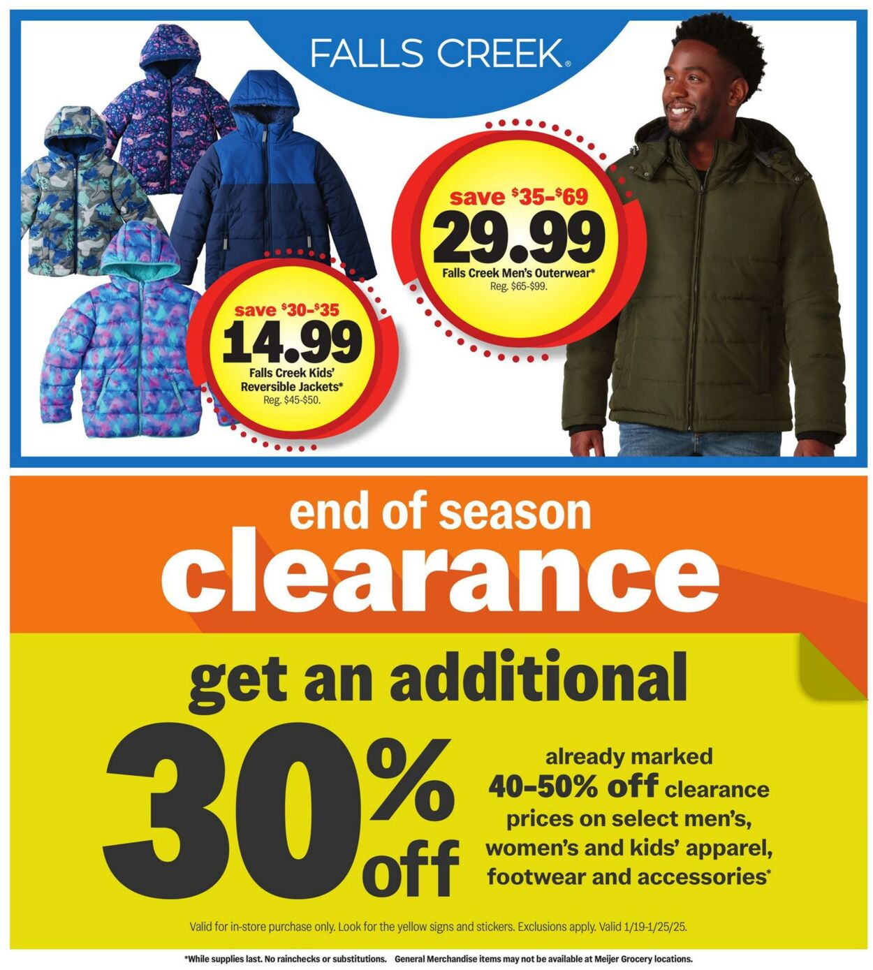 Weekly ad Meijer 01/19/2025 - 01/25/2025