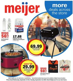 Weekly ad Meijer 09/10/2025 - 09/16/2025
