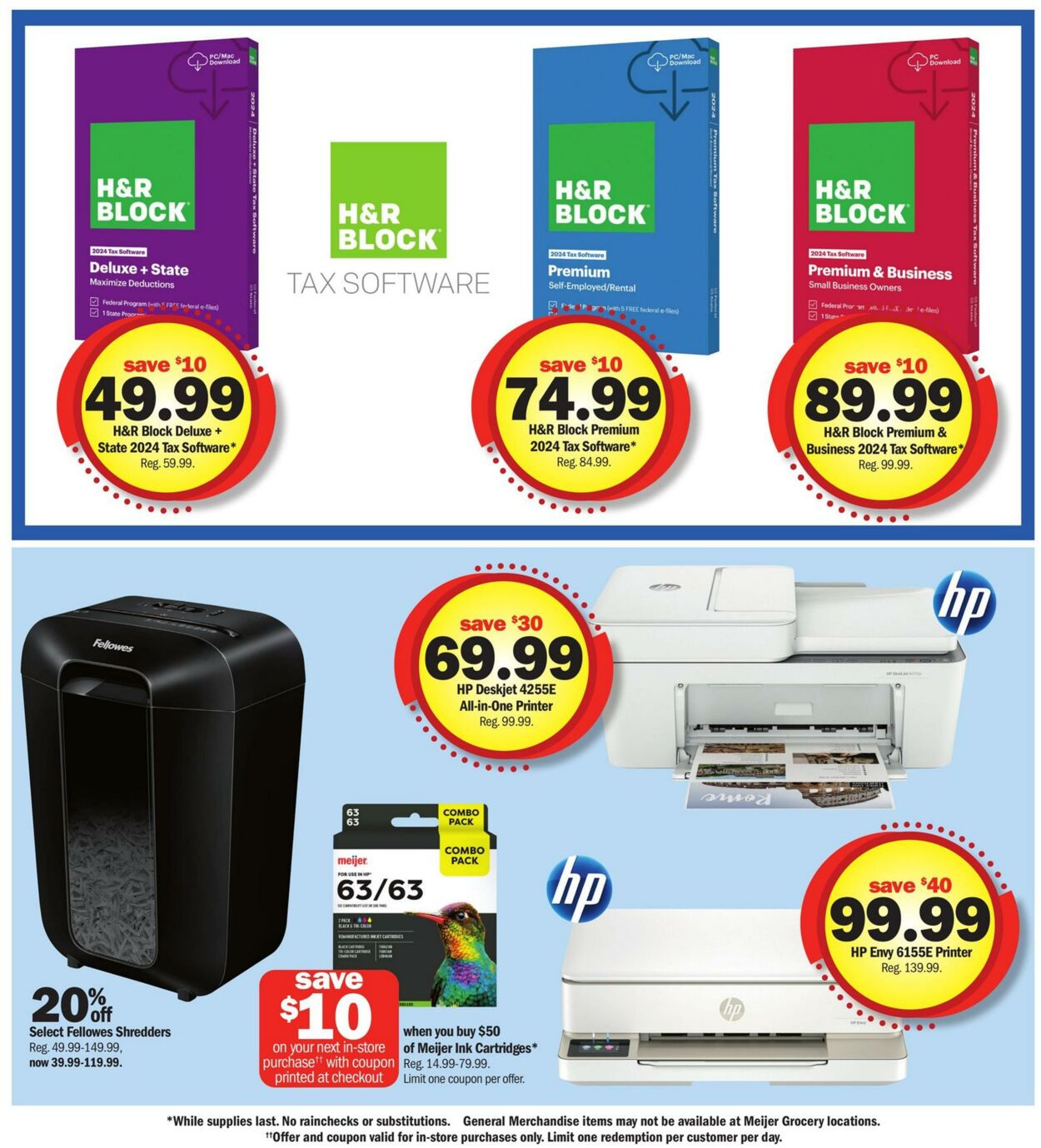 Weekly ad Meijer 01/05/2025 - 01/11/2025