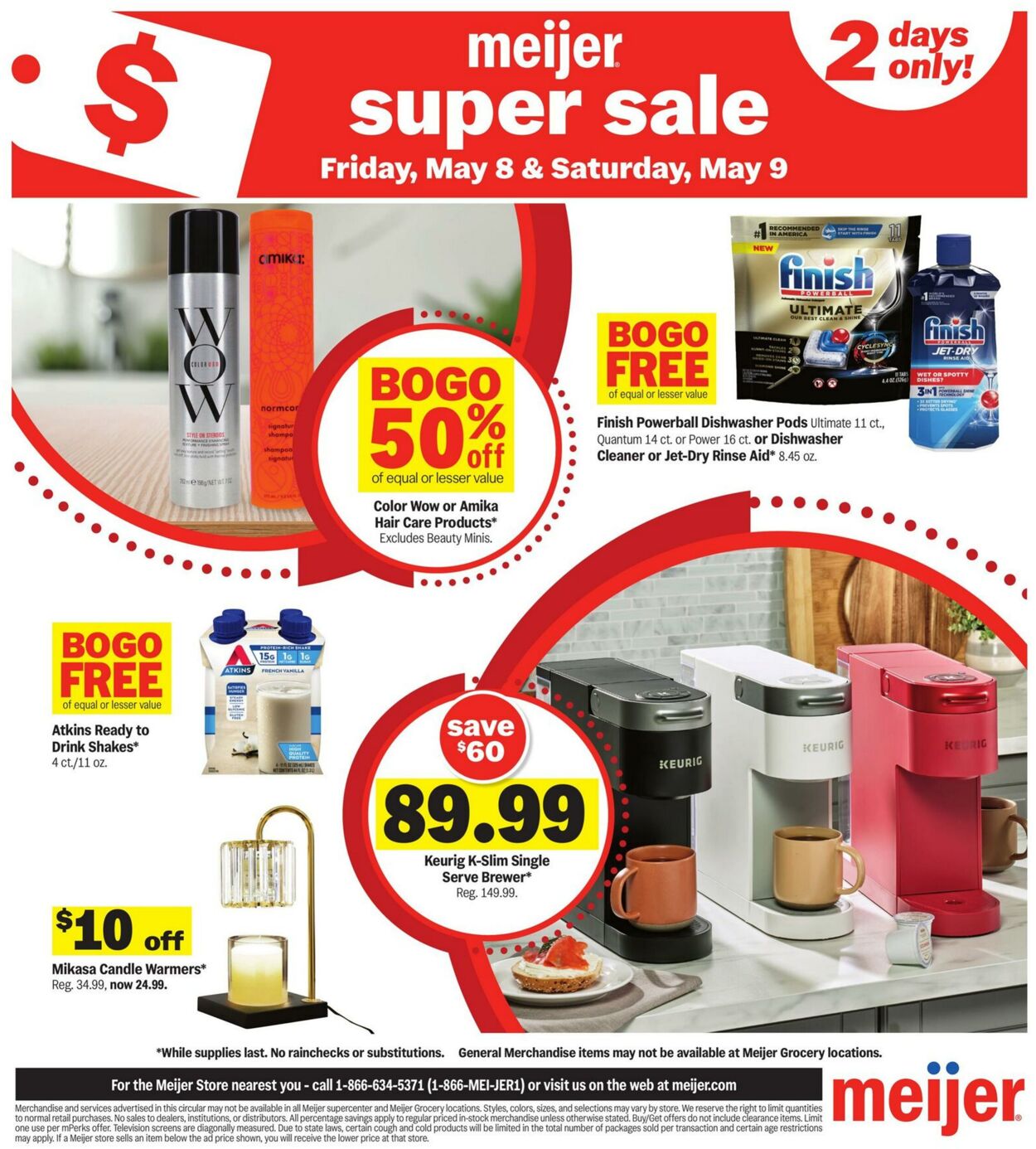 Weekly ad Meijer 05/08/2026 - 05/09/2026