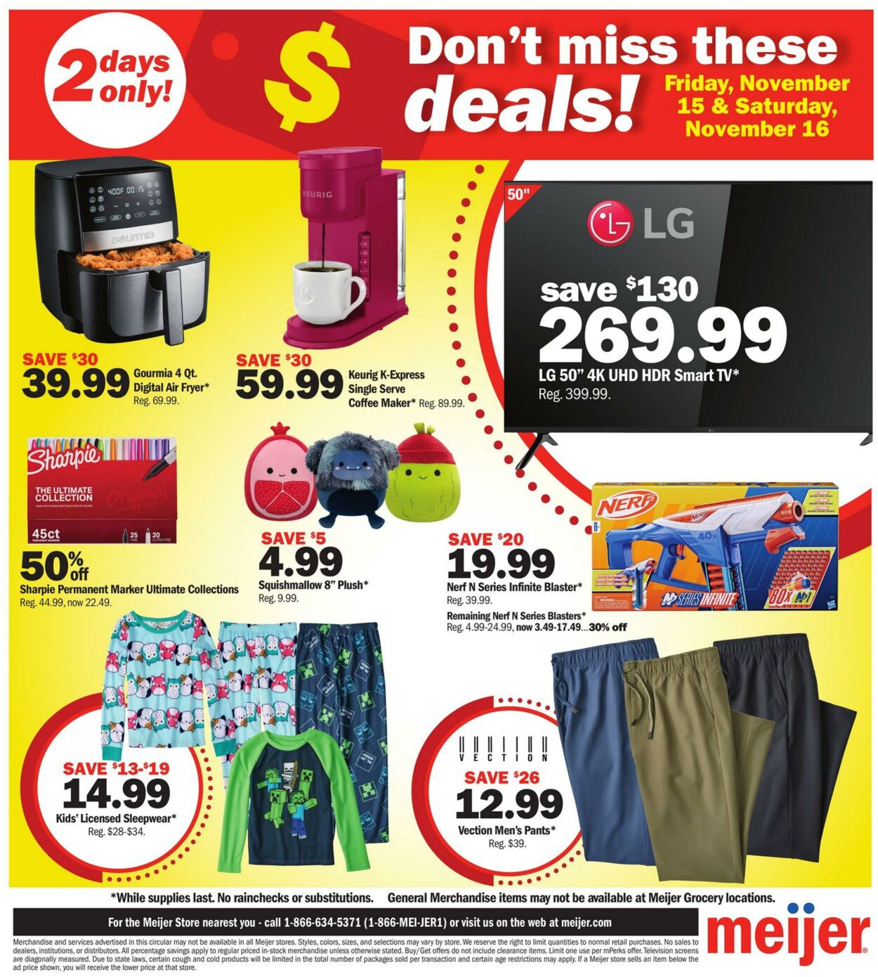 Weekly ad Meijer 11/15/2024 - 11/16/2024