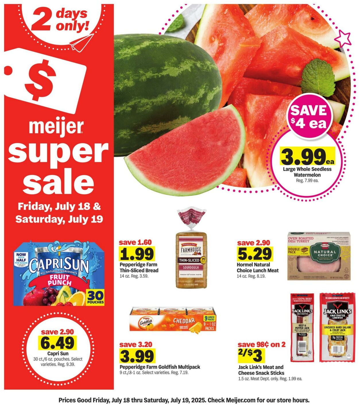 Weekly ad Meijer 07/18/2025 - 07/19/2025