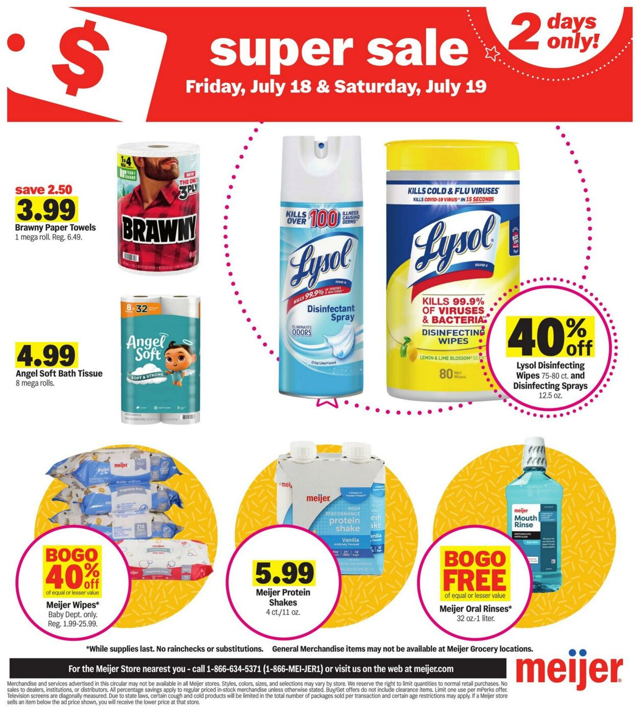 Weekly ad Meijer 07/18/2025 - 07/19/2025