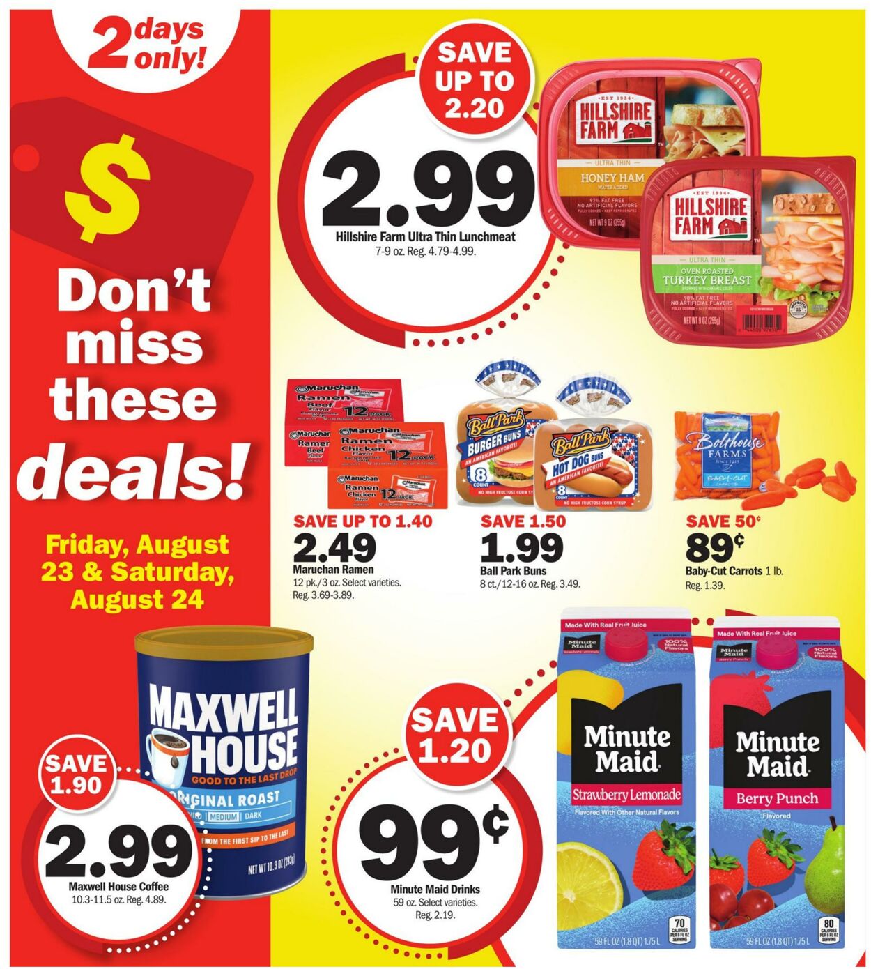 Weekly ad Meijer 08/23/2024 - 08/24/2024