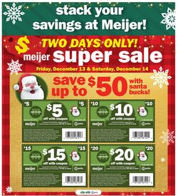 Weekly ad Meijer 12/13/2024 - 12/14/2024