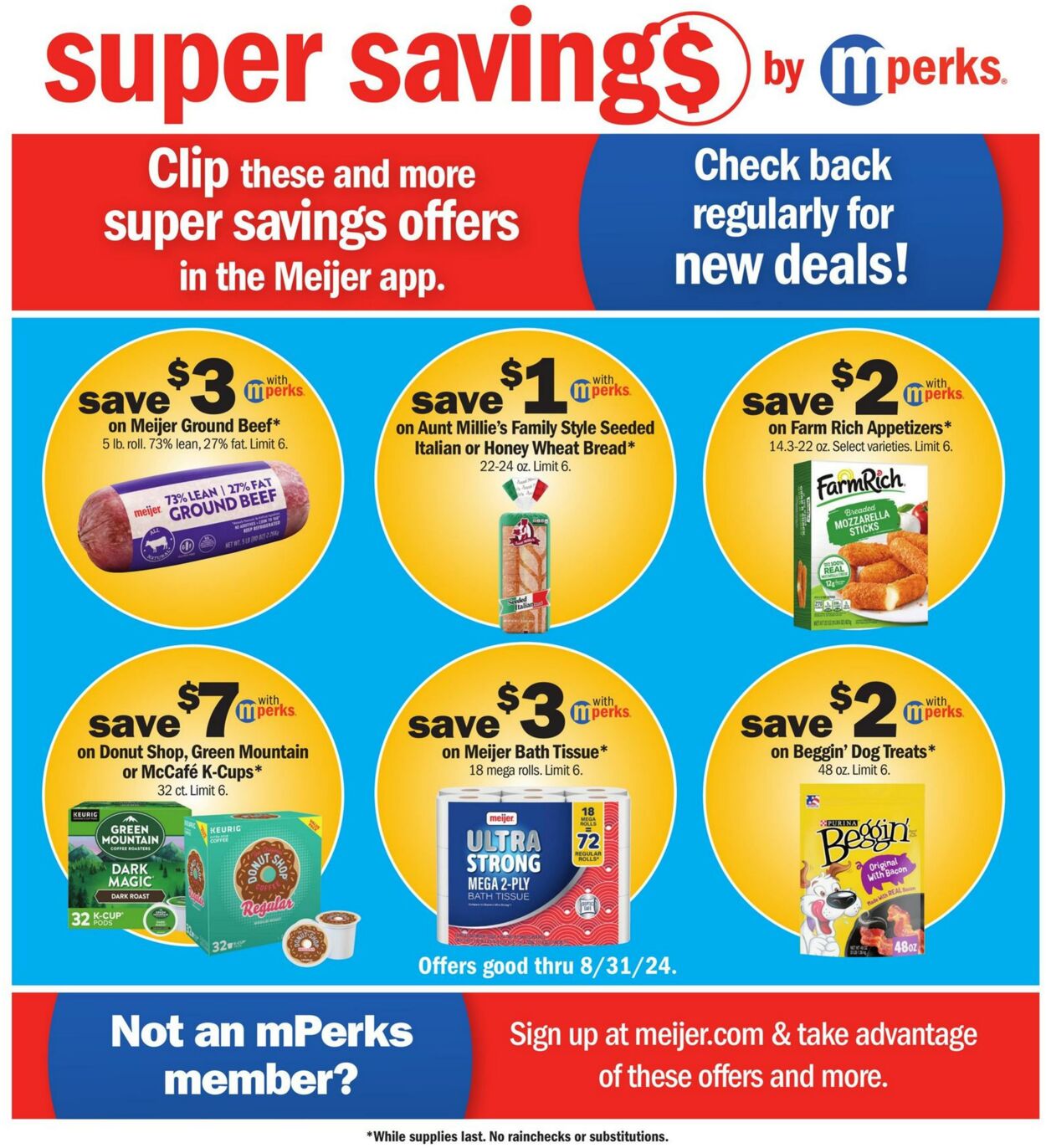 Weekly ad Meijer 08/18/2024 - 08/24/2024