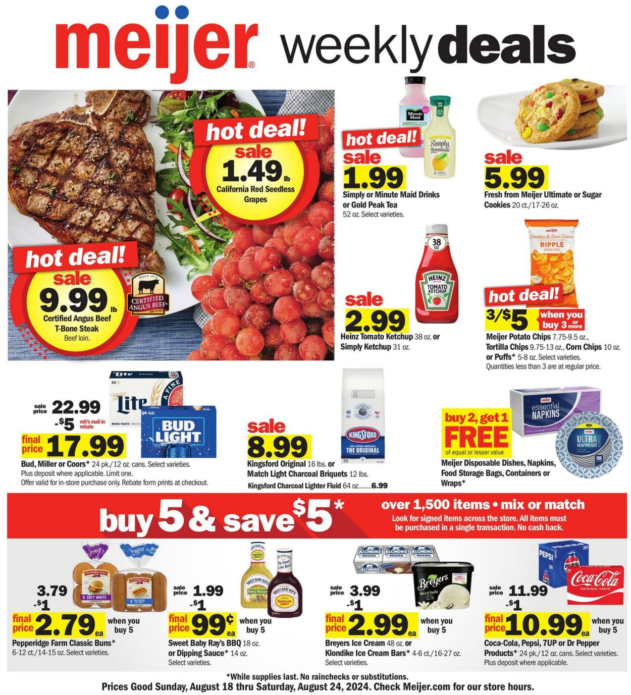 Weekly ad Meijer 08/18/2024 - 08/24/2024