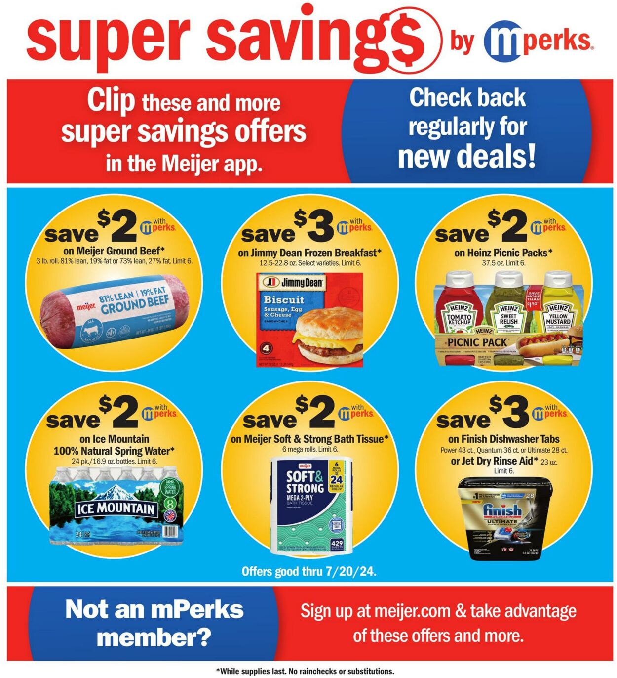 Weekly ad Meijer 07/14/2024 - 07/20/2024