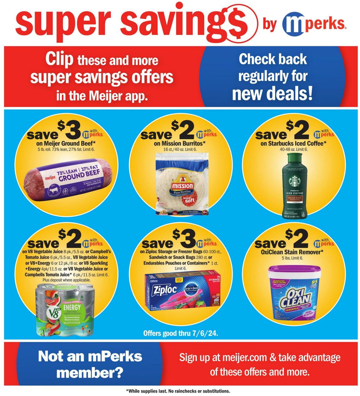 Weekly ad Meijer 06/30/2024 - 07/06/2024