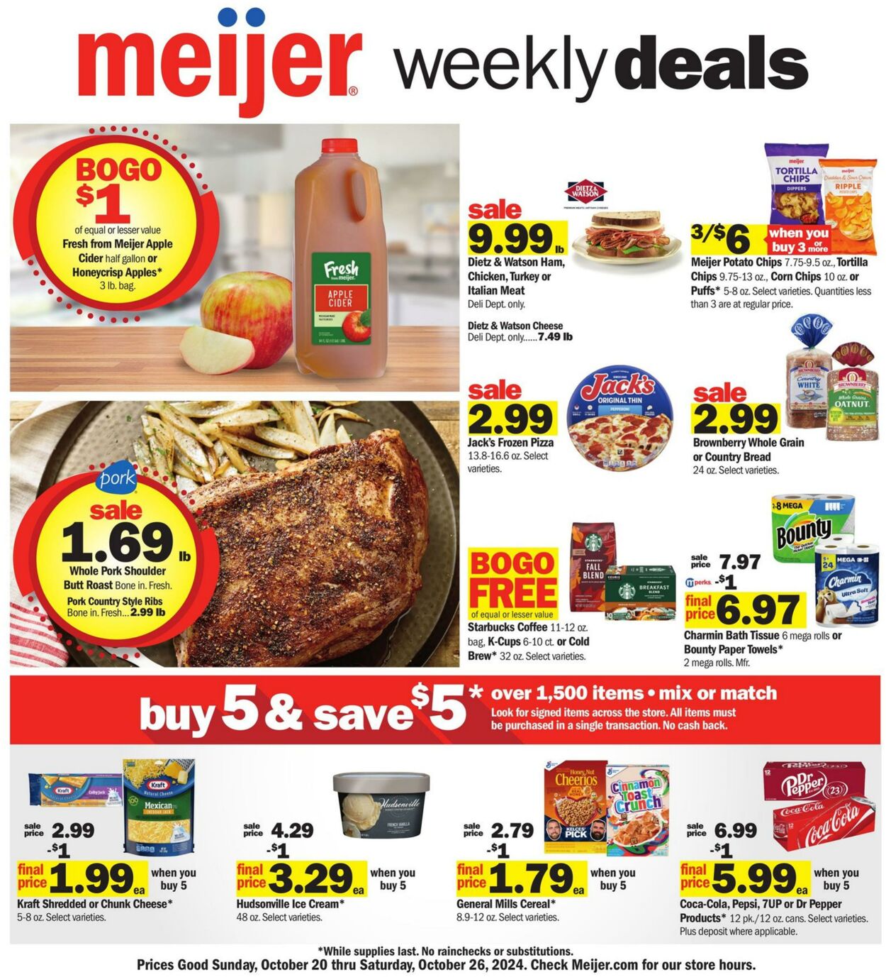 Weekly ad Meijer 10/20/2024 - 10/26/2024