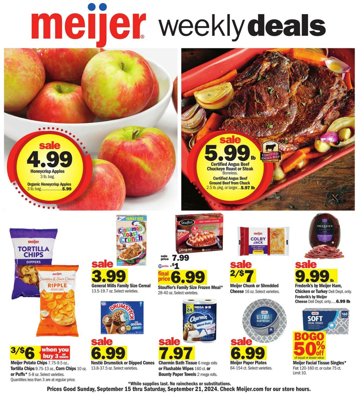 Weekly ad Meijer 09/15/2024 - 09/21/2024