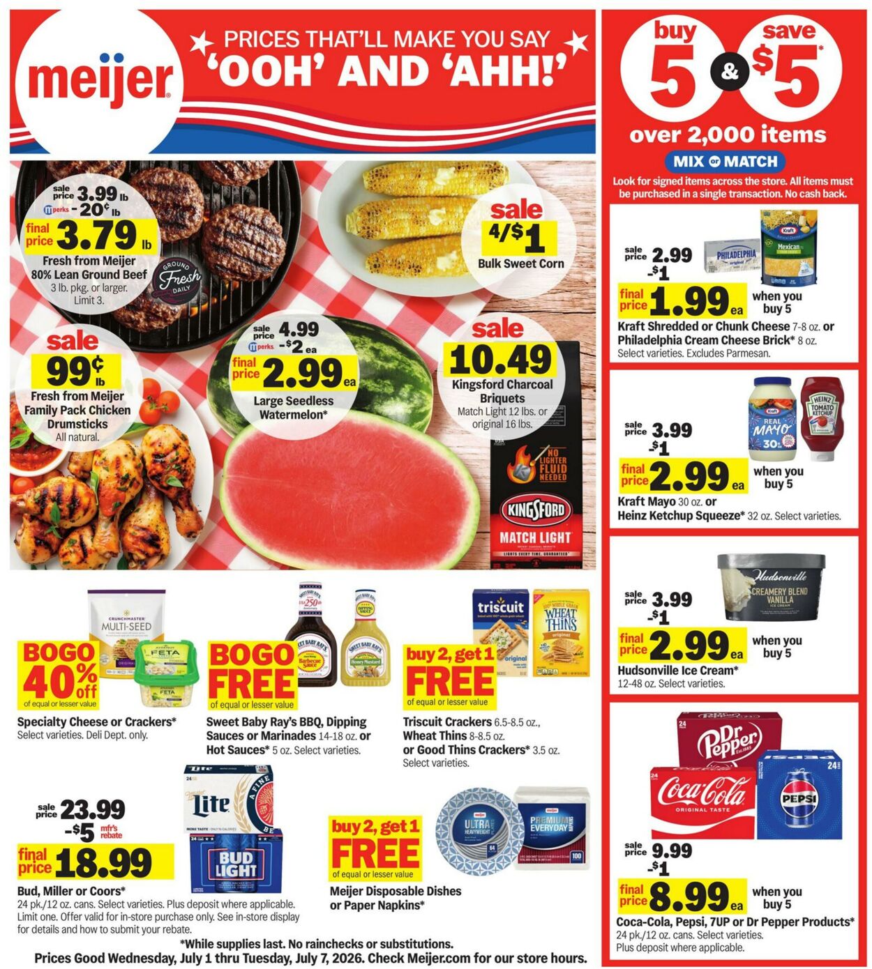 Weekly ad Meijer 07/01/2026 - 07/07/2026