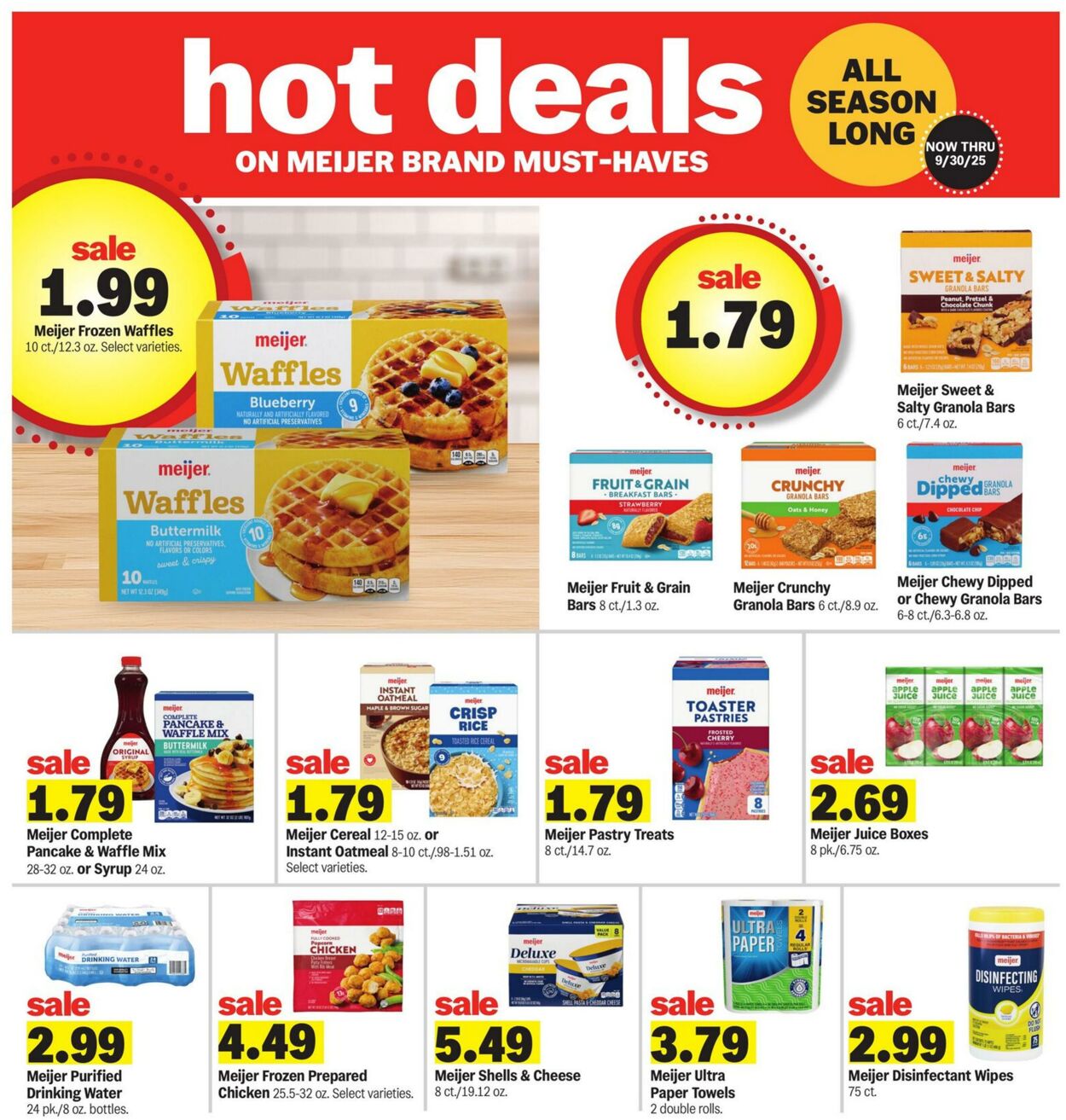 Weekly ad Meijer 09/10/2025 - 09/16/2025