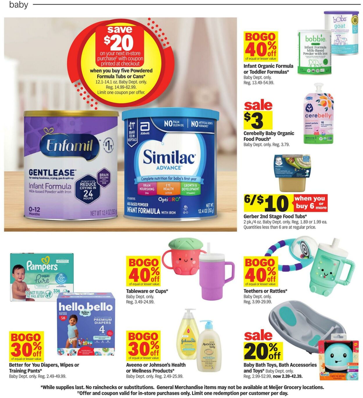Weekly ad Meijer 09/10/2025 - 09/16/2025