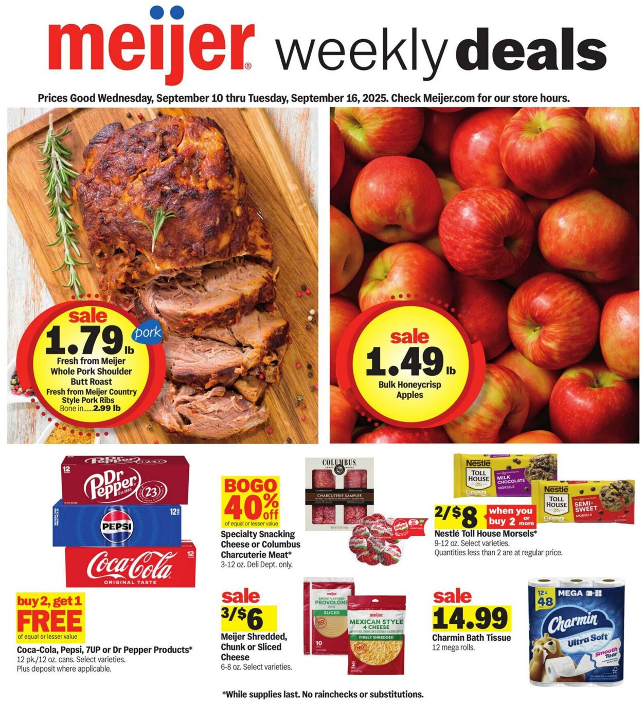 Weekly ad Meijer 09/10/2025 - 09/16/2025