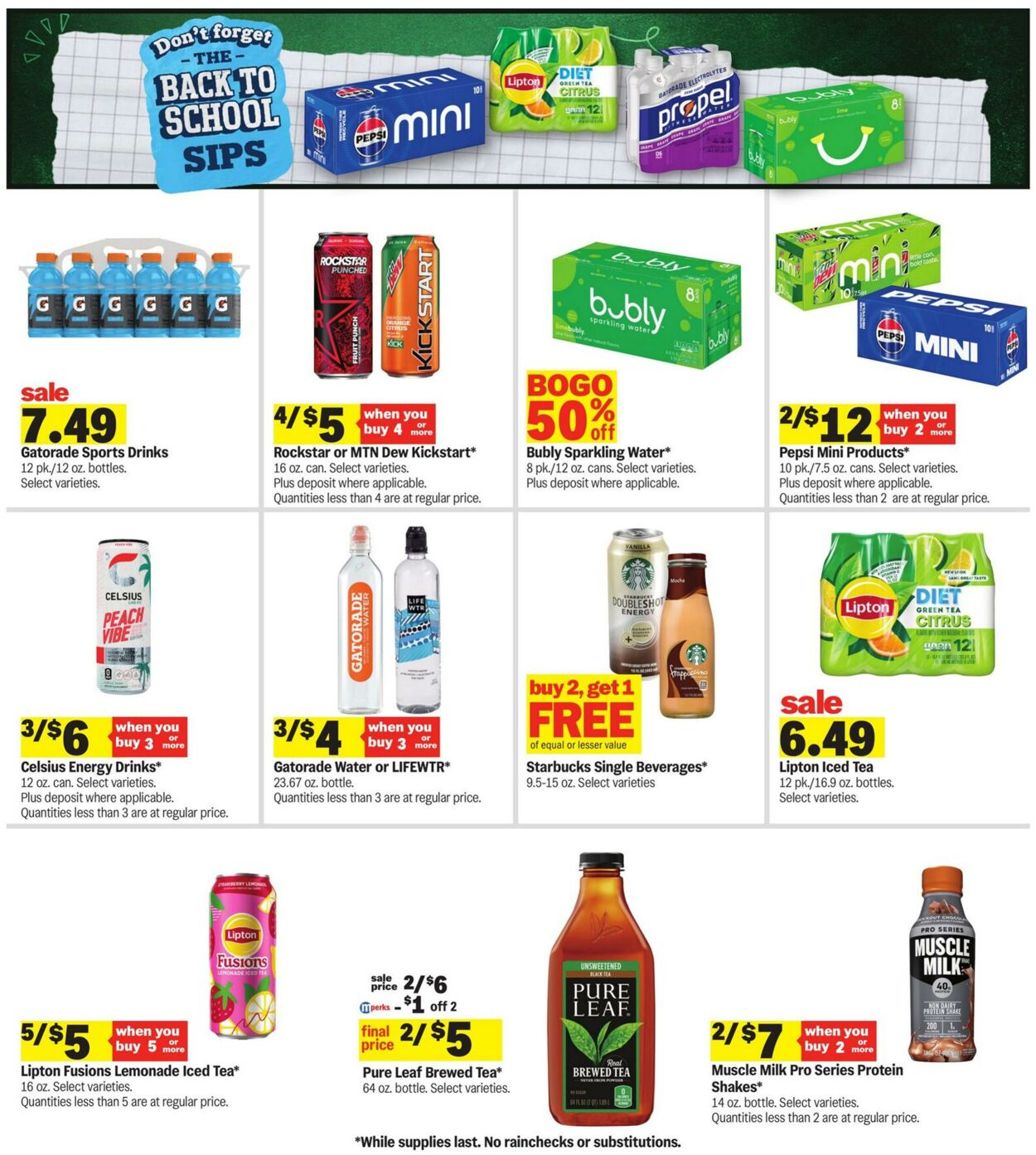 Weekly ad Meijer 09/10/2025 - 09/16/2025