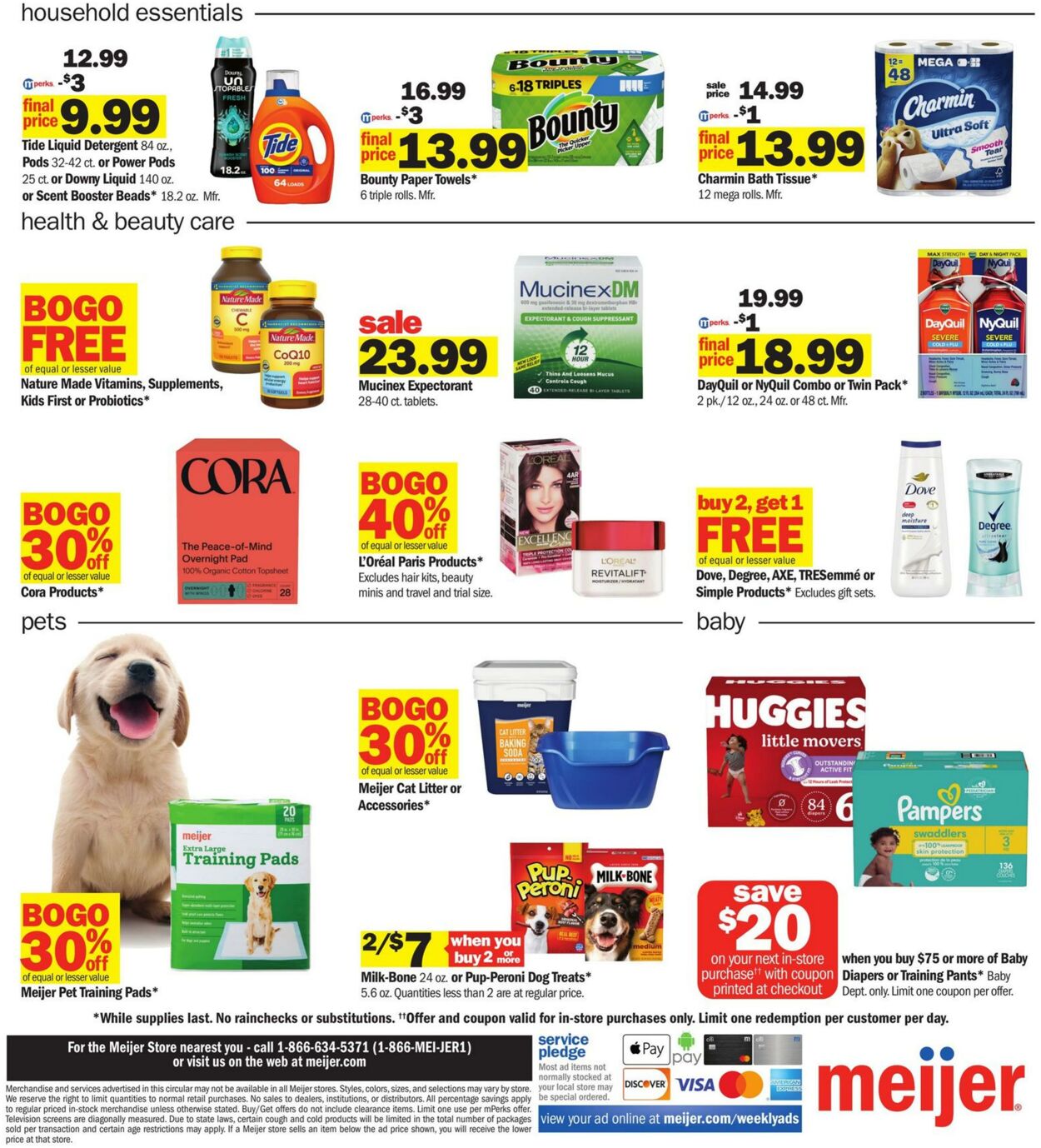 Weekly ad Meijer 01/05/2025 - 01/11/2025