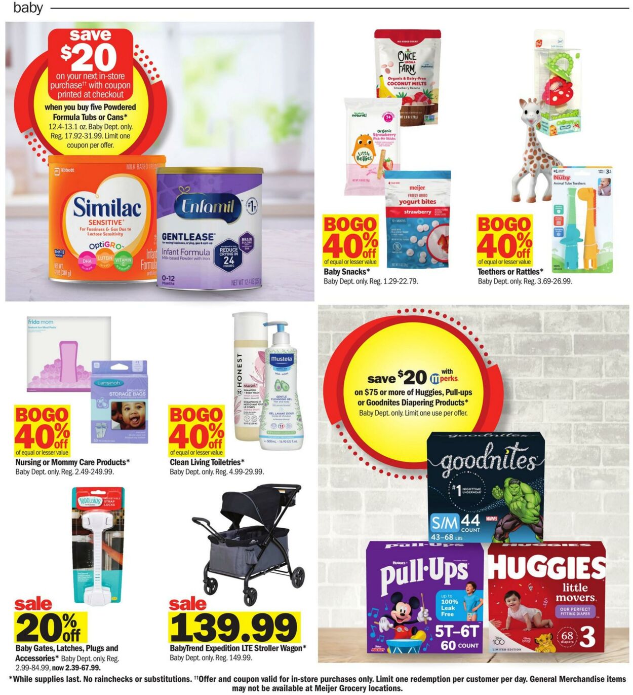 Weekly ad Meijer 01/05/2025 - 01/11/2025